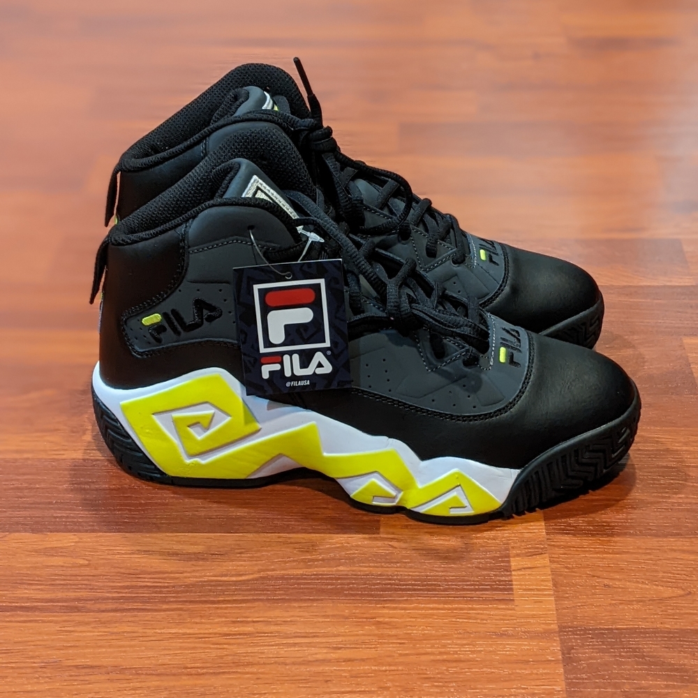 Fila MB 'Grey Yellow' (size mens 9.5)